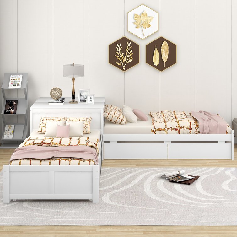 Wayfair trundle shop beds twin